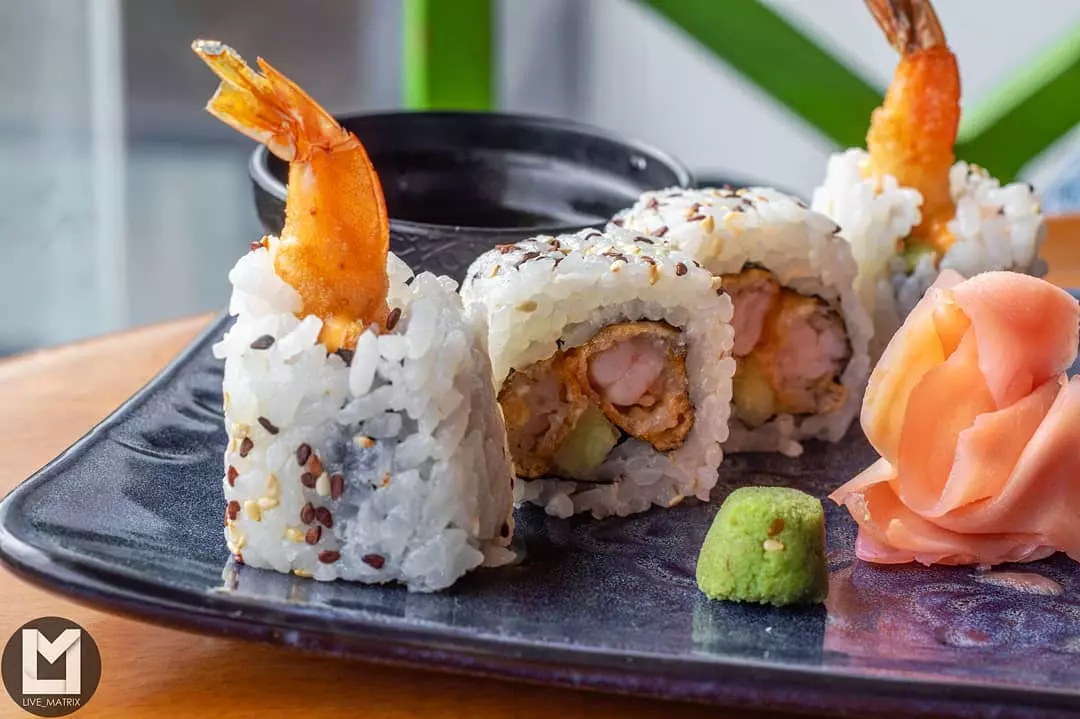 Prawn Tempura Sushi Roll